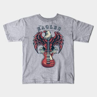 The Eagles band fans art: tshirt mug, sticker, print Kids T-Shirt